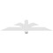 Ekena Millwork Redmond Architectural Grade PVC Gable Bracket, 60"W x 12 1/2"H x 2"D x 4"F, 5/12 Pitch GBP060X13X0204RED00 - alternate 4